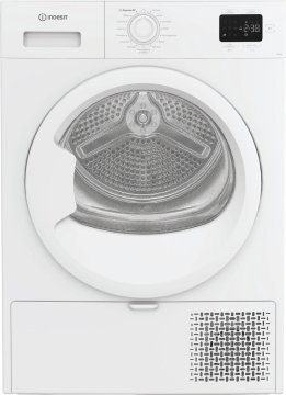 Indesit C YD 83D WW IT, Capacità 8kg, classe D, colore Bianco, Dispay digitale, QuickDry, Slim