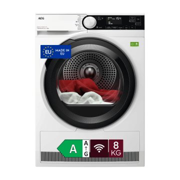 AEG TR8BGH38YA asciugatrice Libera installazione Caricamento frontale 8 kg Bianco