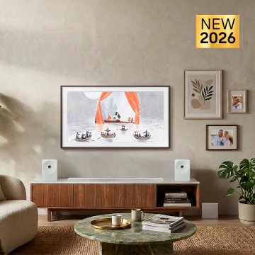 Samsung The Frame Pro AI TV 75" QE75LS03HWUXZT 4K, Processore NQ4 AI Gen3, 4K AI Upscaling, Art Mode, Glare Free, Neo Quantum HDR, Dolby Atmos & OTS, Modern Frame Design, Vision AI Smart TV, 2026