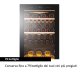 Haier Wine Bank 50 Series 5 HWS79GDG Cantinetta vino con compressore Libera installazione Nero 79 bottiglia/bottiglie 5
