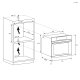 Candy F IDCP X200 70 L Acciaio inox 11
