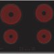 Candy Idea CH64CCB/4U2 Nero Da incasso 59 cm Ceramica 4 Fornello(i) 4