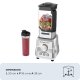 Ariete 577/4 Blendy Pro, Frullatore elettrico professionale, 1500W, 6 lame, Capacità 2L, Tazza da viaggio 500ml, 3 programmi, Piedini antiscivolo 3