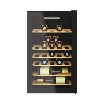 Candy DiVino CWC 150 MHF Cantinetta vino con compressore Libera installazione Nero 41 bottiglia/bottiglie