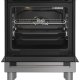 Hotpoint Ariston H6I8LMSAX cucina libera installazione inox, 60x60cm, piano induzione,forno elettrico ventilato, 73Lt, classe A 3
