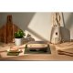 Ariete 1971 Tostiera Breakfast Wood, Griglia Elettrica Panini, 750W, Effetto Legno, Piastra Antiaderente Grill 23x13cm, Riponimento Verticale, Tortora 8