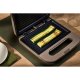 Ariete 1971 Tostiera Breakfast Wood, Griglia Elettrica Panini, 750W, Effetto Legno, Piastra Antiaderente Grill 23x13cm, Riponimento Verticale, Tortora 10