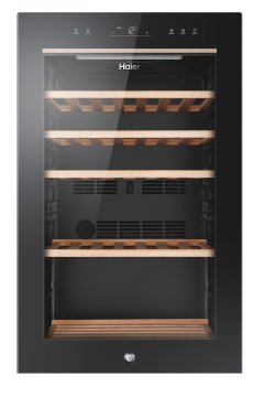 Haier Wine Bank 50 Series 5 HWS49GA Cantinetta vino con compressore Libera installazione Nero 49 bottiglia/bottiglie