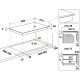 Whirlpool Piano cottura a induzione in vetroceramica - WT 1090 BA Made in Italy 12