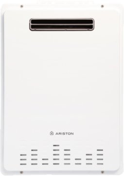 Ariston Scaldacqua a gas istantaneo a flusso forzato da 16 l/min (metano) per installazione da esterno
