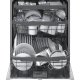 LG QuadWash DB375TXSW Lavastoviglie a scomparsa totale Classe A 14 coperti Vapore Wi-Fi 3