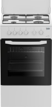Beko CSS42014FW Cucina Elettrico Gas Bianco
