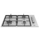 Beko HIGG 641C3 SX: Piano a Gas, 4 Bruciatori, 60 cm 4