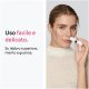 Braun Face FS1000 Mini Depilatore Donna, Depilazione Elettrica Viso, Facile E Veloce, Tocco Finale Per Baffetti, Mento E Guance, Per Un Make-up Più Semplice, Ideale In Viaggio, Con Luce Smartlight, Bi 4