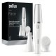 Braun FaceSpa, Epilazione E Pulizia Viso, +1 Accessorio, 810, Bianco/Argento 4