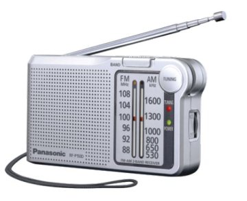 Panasonic RF-P150DEG Portatile Analogico Argento