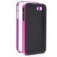 Xqisit iPlate Frame custodia per cellulare Cover Nero, Rosa, Viola 2