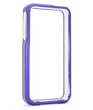 Xqisit iVest Solid alu custodia per cellulare Custodia con bordo Viola