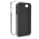 Xqisit iPlate Frame custodia per cellulare Cover Nero, Grigio, Argento 2
