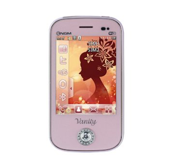 NGM-Mobile Vanity Touch 7,11 cm (2.8") 98 g Rosa