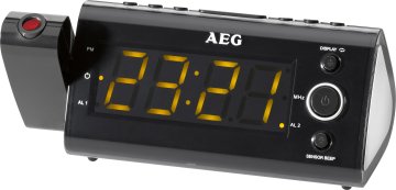 AEG MRC 4121 P Orologio Digitale Nero