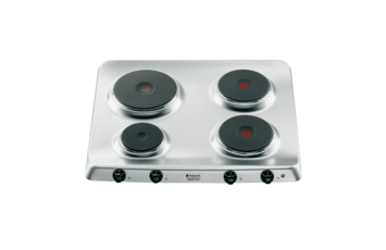 Hotpoint Ariston PF 604 (IX)/HA piano cottura Acciaio inox Da incasso Piastra sigillata 4 Fornello(i)