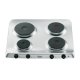 Hotpoint Ariston PF 604 (IX)/HA piano cottura Acciaio inox Da incasso Piastra sigillata 4 Fornello(i) 2