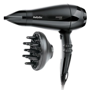 BaByliss 6634E asciuga capelli 2000 W Nero