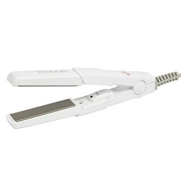 GA.MA Mini Titanium Ion Piastra per capelli Caldo Bianco