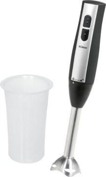 Bomann SM 357 CB 0,6 L Frullatore ad immersione 300 W Nero, Acciaio inox