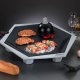 Rommelsbacher FG 2204/SE barbecue per l'aperto e bistecchiera Nero, Grigio, Argento 2200 W 2