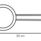 Tescoma 428048 scolapasta Acciaio inox 3