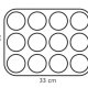 Tescoma Stampo 12 muffin DELICIA silicone 4