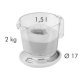 Tescoma Bilancia da cucina DELÍCIA 2.2 kg 3