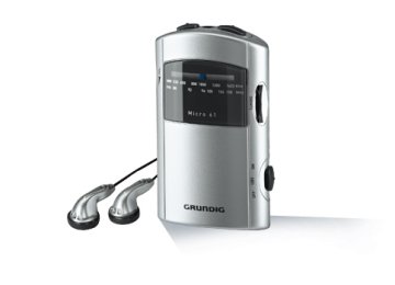 MICRO61 RADIO PORTATILE AM/FM ARGENTO