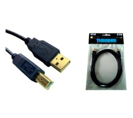 Thender 31-131 cavo USB USB 2.0 1,5 m USB A USB B Nero