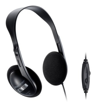 Pioneer SE-A611TV cuffia e auricolare Cuffie Cablato A Padiglione MUSICA Nero