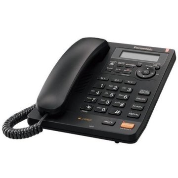 Panasonic KX-TS620EXB telefono Identificatore di chiamata Nero