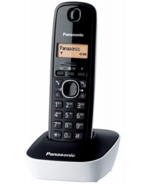 Panasonic KX-TG1611 Telefono DECT Identificatore di chiamata Nero, Bianco