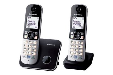 Panasonic KX-TG6812 Telefono DECT Identificatore di chiamata Nero, Grigio