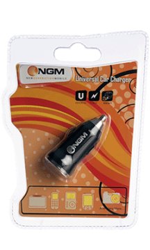 NGM-Mobile CARUSBUNI/B Caricabatterie per dispositivi mobili Universale Nero Accendisigari Auto