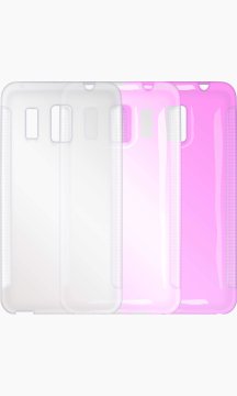 NGM-Mobile BUMPER-ABS/PACK custodia per cellulare Cover Rosa, Trasparente, Bianco