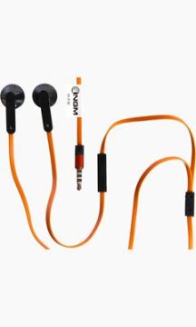 NGM-Mobile HI-FW cuffia e auricolare Cablato In-ear Nero, Arancione