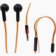 NGM-Mobile HI-FW cuffia e auricolare Cablato In-ear Nero, Arancione 3