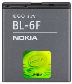 Nokia BL-6F Batteria Grigio