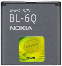 Nokia BL-6Q Batteria Grigio