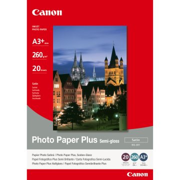 Canon carta fotografica Plus Semi-gloss SG-201 A3 Plus - 20 fogli