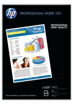 HP CG964A carta inkjet A4 (210x297 mm) Lucida 250 fogli Bianco