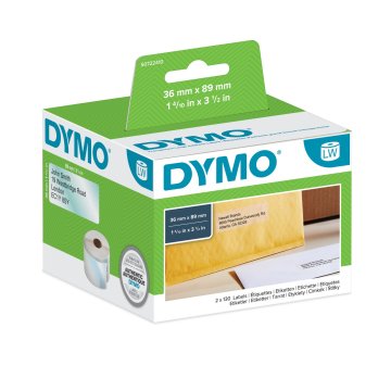 DYMO LW - Etichette indirizzi grandi - 36 x 89 mm - S0722410
