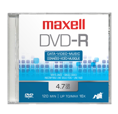 Maxell 275731 DVD vergine 4,7 GB DVD-R 25 pz